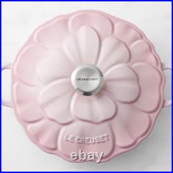 Le Creuset Enameled Cast Iron Petal Braiser, 2 1/4-QtShell Pink