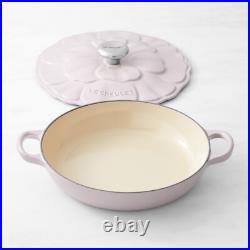 Le Creuset Enameled Cast Iron Petal Braiser, 2 1/4-QtShell Pink