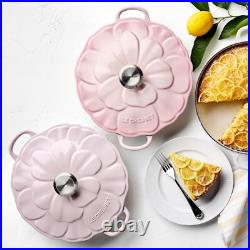 Le Creuset Enameled Cast Iron Petal Braiser, 2 1/4-QtShell Pink