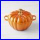 Le Creuset Enameled Cast Iron Pumpkin Cocotte 4-Qt Persimmon Color for Halloween