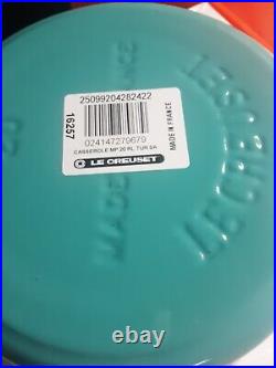 Le Creuset Enameled Cast Iron Raymond Loewy Saucepan With Lid NEW $215