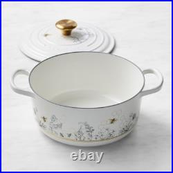 Le Creuset Enameled Cast Iron Round Oven, 4 1/2-Qt, Honeycomb Le Creuset Enameled Cast Iron Round Oven, 4 1/2-Qt, Honeycomb