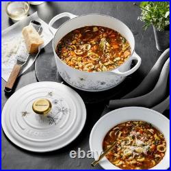 Le Creuset Enameled Cast Iron Round Oven, 4 1/2-Qt, Honeycomb