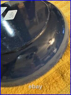 Le Creuset Enameled Cast Iron Shallow Fry Pan 9 3/4 Lapis READ B2