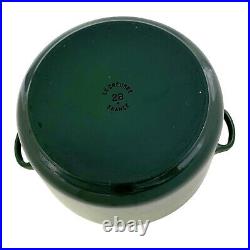 Le Creuset Enameled Cast Iron Signature Dutch Oven Green 28 Kitchen Dinning
