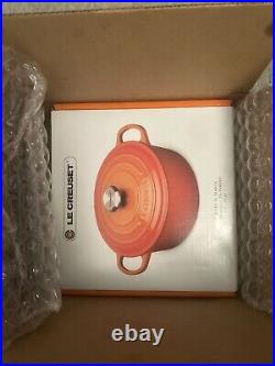 Le Creuset Enameled Cast Iron Signature Round Dutch Oven, 5.5 qt. Cerise