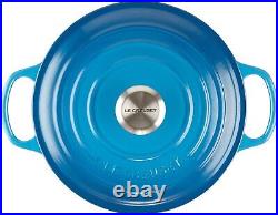 Le Creuset Enameled Cast Iron Signature Round Oven, 7.25 qt, TORN OR OPEN BOX