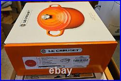 Le Creuset Enameled Cast Iron Signature round Dutch Oven, 5.5 Qt, Cerise