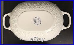 Le Creuset Fleur Oval Oven 3 1/2-qt. Cap. France New No Reserve Auction