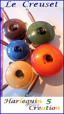 Le Creuset HARLEQUIN 5 CREATION Saucepan Set (rack optional extra)