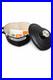 Le Creuset Heart Cocotte 2 Qt Cast Iron Dutch Oven Matte Black Made in Franc