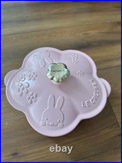 Le Creuset Miffy Suger Pink Fafa Cast Iron Pot