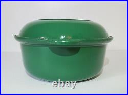 Le Creuset Multifunction Skillet Saucepan #22 EMERALD GREEN EUC 2.25Qt Combo Set