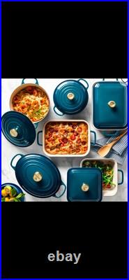 Le Creuset NEW 7.25Qt Round Dutch Oven Enameled Cast Iron -Agave