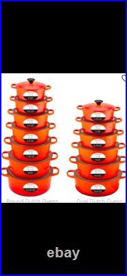 Le Creuset NEW 7.25Qt Round Dutch Oven Enameled Cast Iron -Agave