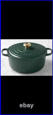 Le Creuset NEW5.5Qt Round Dutch Oven Enameled Cast Iron -ForetExclusive