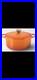 Le Creuset NEW5.5QtSignature Round Dutch Oven Cast Iron -Flame Color