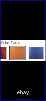 Le Creuset NEW5.5QtSignature Round Dutch Oven Cast Iron -Flame Color