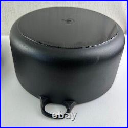 Le Creuset Round Cast Iron Dutch Oven 13.25 Qt BLACK Model # 34