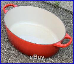 Le Creuset Round Dutch Oven 4.5 Qt Red Great Condition