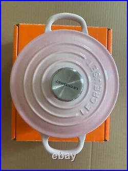 Le Creuset Shell Pink Cast Iron Baby Cocotte 5.5inches (14 cm/1QT) rare