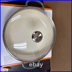 Le Creuset Signature Braiser With Glass Lid 3.5qt Artichoke