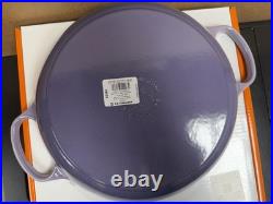 Le Creuset Signature Braiser With Glass Lid 3.5qt Provence Bluebell Purple