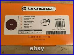 Le Creuset Signature Cast Iron 27cm Oval Casserole Cassis (BNIB)