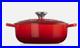 Le Creuset Signature Cast Iron 3.5 Quart QT Sauteuse Oven, Cerise Red Dutch