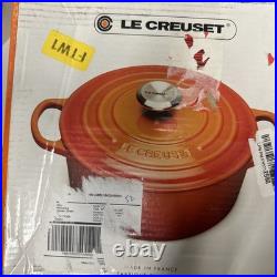 Le Creuset Signature Cast Iron 3.5 Quart Sauteuse Oven, Marseille NEW
