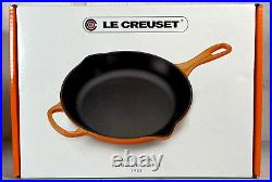 Le Creuset Signature Cast Iron 9 Skillet Cerise Red New In Box Made In France