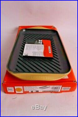 Le Creuset Signature Cast Iron Double Burner XL skinny grill quince yellow