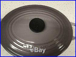 Le Creuset Signature Cast Iron Plum No. 29 Casserole 5 Qt. Mint