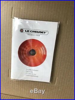 Le Creuset Signature Cast-Iron Round Dutch Oven Marseille Blue NEW, 5 1/2 Qt