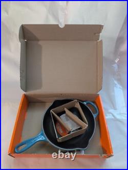 Le Creuset Signature Cast Iron Signature Skillet Fry Pan 9 Deep Teal