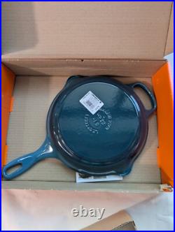Le Creuset Signature Cast Iron Signature Skillet Fry Pan 9 Deep Teal