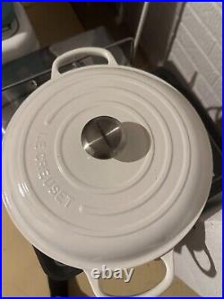 Le Creuset Signature Enameled Cast Iron Braiser, 3 1/2-Qt. White MSRP $368