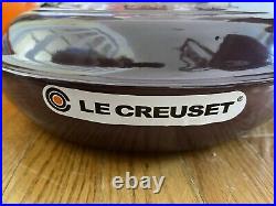 Le Creuset Signature Enameled Cast Iron Braiser, 3.5 Quart Eggplant