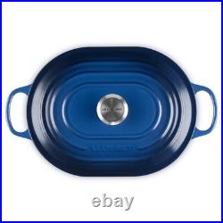 Le Creuset Signature Enameled Cast Iron Covered Oval Casserole, 3 3/4-Qt