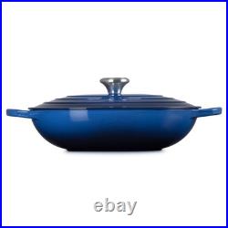 Le Creuset Signature Enameled Cast Iron Covered Oval Casserole, 3 3/4-Qt