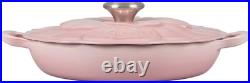 Le Creuset Signature Enameled Cast Iron Petal Braiser, 2.25qt, Shell Pink