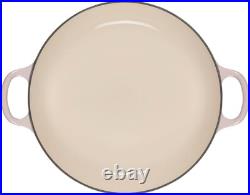 Le Creuset Signature Enameled Cast Iron Petal Braiser, 2.25qt, Shell Pink