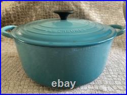 Le Creuset Signature Enameled Cast Iron Round Dutch Oven-5½qt #26 Caribbean