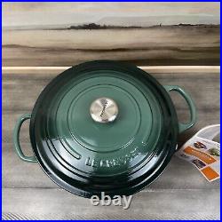 Le Creuset Signature Enameled Cast Iron Round Wide Dutch Oven 6 3/4-Qt Artichaut