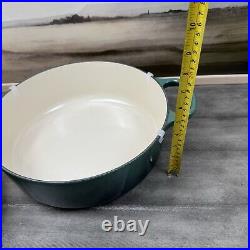 Le Creuset Signature Enameled Cast Iron Round Wide Dutch Oven 6 3/4-Qt Artichaut