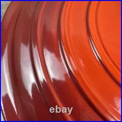 Le Creuset Signature Enameled Cast Iron Round Wide Dutch Oven 6 3/4-Qt. Red Read