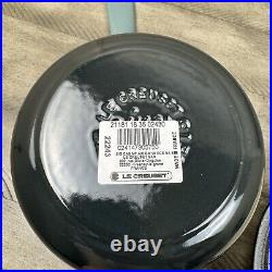 Le Creuset Signature Enameled Cast Iron Saucepan 2 3/4-Qt. Ocean Scuffs Read