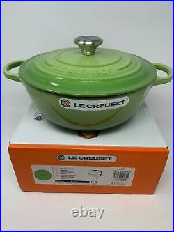 Le Creuset Signature Enameled Cast Iron Soup Pot, 4 1/2-Qt, Palm