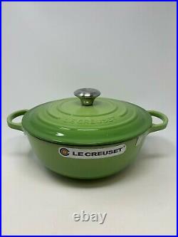 Le Creuset Signature Enameled Cast Iron Soup Pot, 4 1/2-Qt, Palm