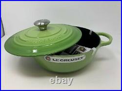 Le Creuset Signature Enameled Cast Iron Soup Pot, 4 1/2-Qt, Palm